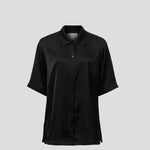 Cupro short sleeve shirt