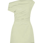Blane Layered Mini Dress in Pistachio One of Others