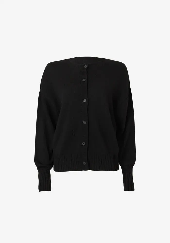 Hart Merino Cardigan in Black Viktoria + Woods