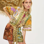Clemenza Spliced Mini Dress Alemais