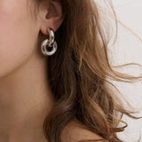 Loop Hoop in Gunmetal Anna Rossi