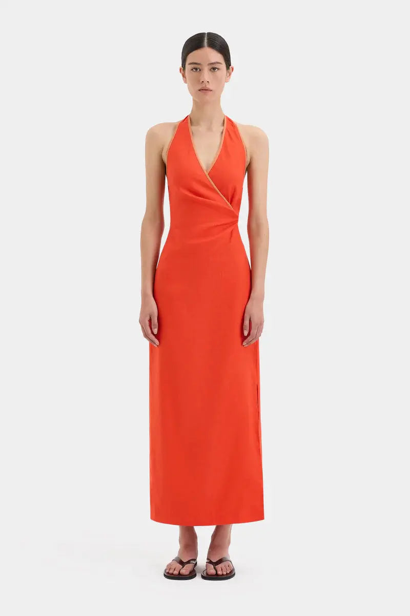 Panettone Twist Midi Dress Sir.