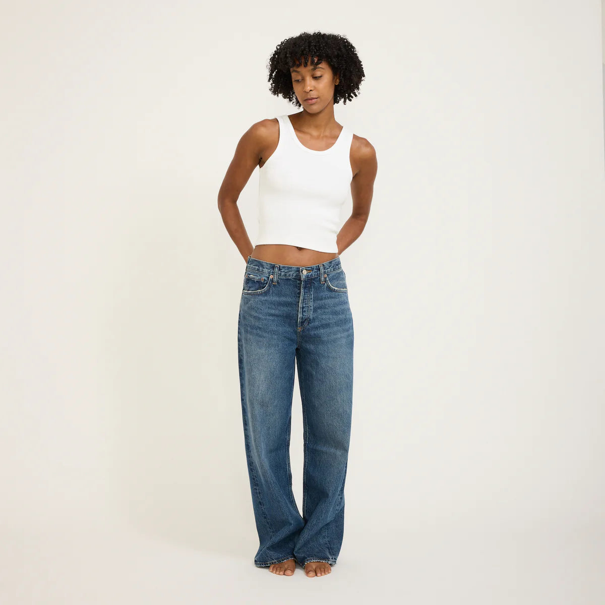 Low Slung Baggy in Essence AGOLDE Cloth Lifestyle Boutique
