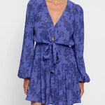 Jamie Tie Front Mini Dress Kivari