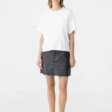 Boxy crew neck s/s t.shirt Bassike