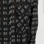 Knox Shirt in Black Blanca