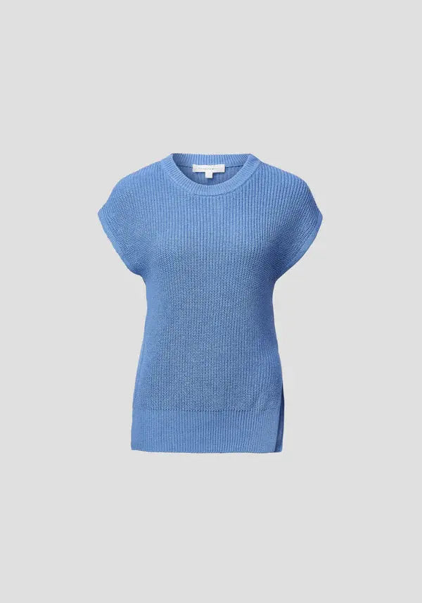 Memphis Knit Top in Blue Viktoria + Woods