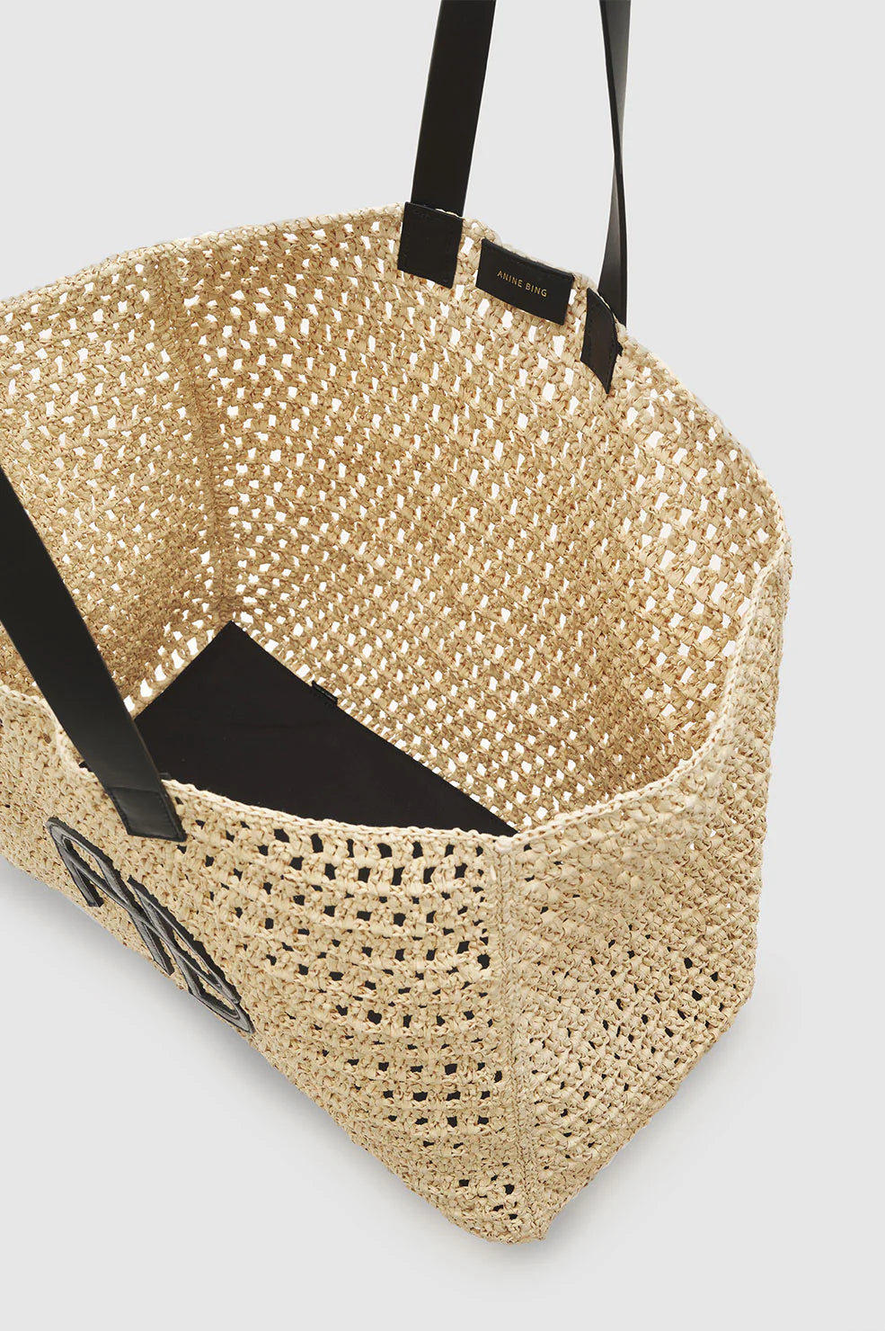 Large Rio Tote in Natural Anine Bing