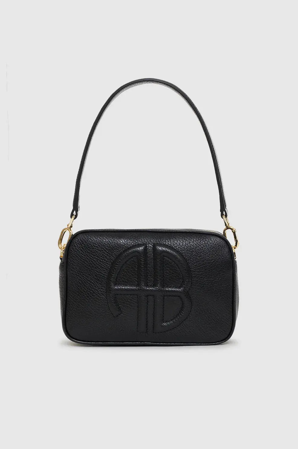Lili Bag in Black Pebbled Anine Bing