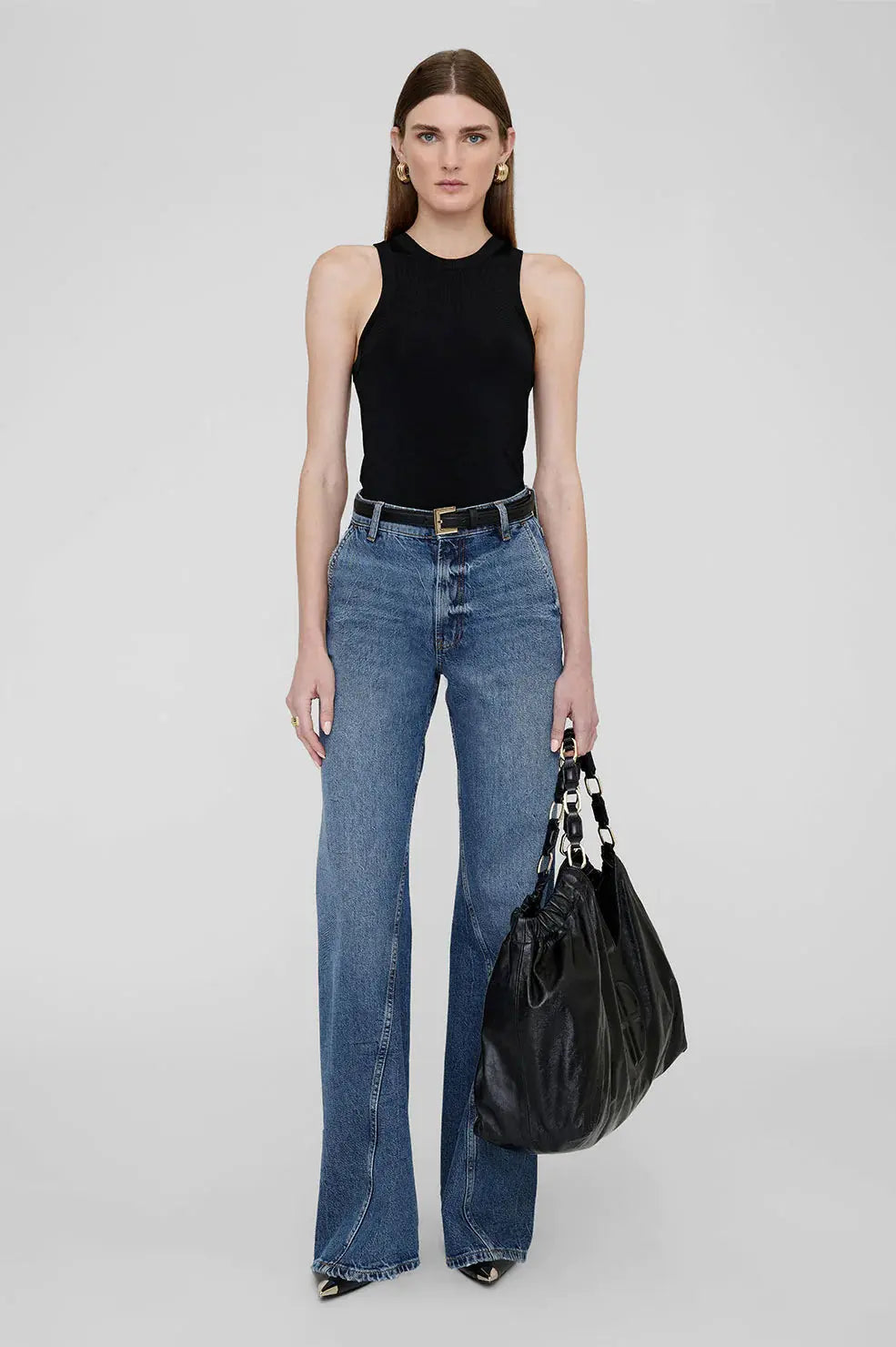 Noel Top in Black