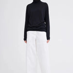 Vermont Merino Wool Sweater in Black Jac + Jack