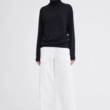 Vermont Merino Wool Sweater in Black Jac + Jack