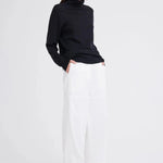 Vermont Merino Wool Sweater in Black Jac + Jack