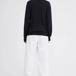Vermont Merino Wool Sweater in Black Jac + Jack