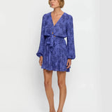 Jamie Tie Front Mini Dress Kivari