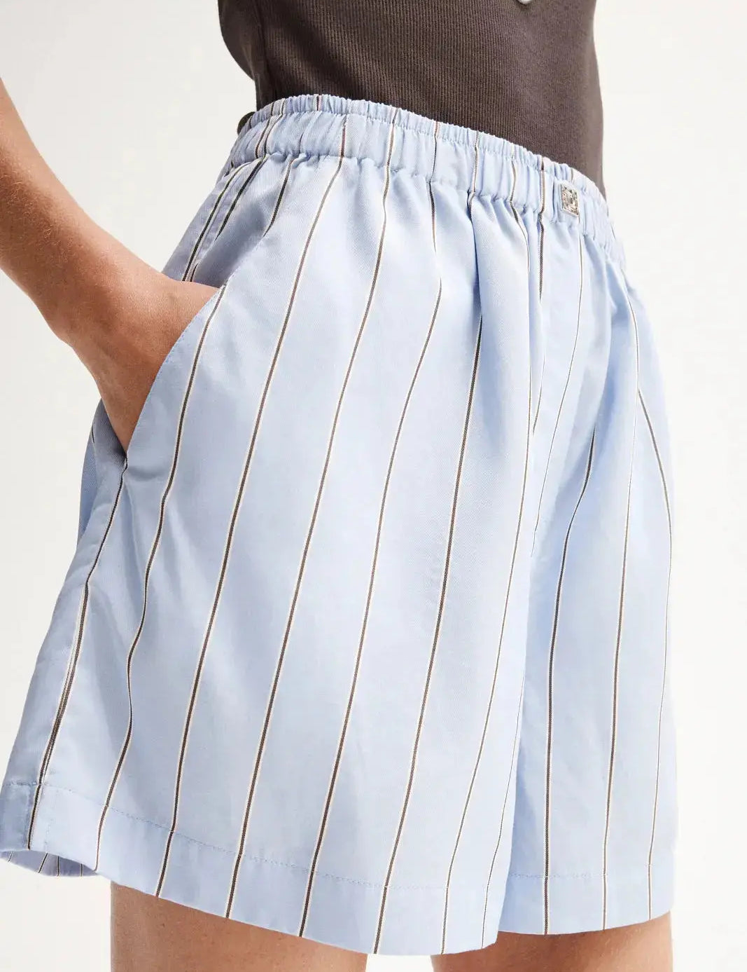 Henry Short in Blue Stripe Elka Collective