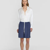 Limelight Short in Navy Cupro Viktoria + Woods