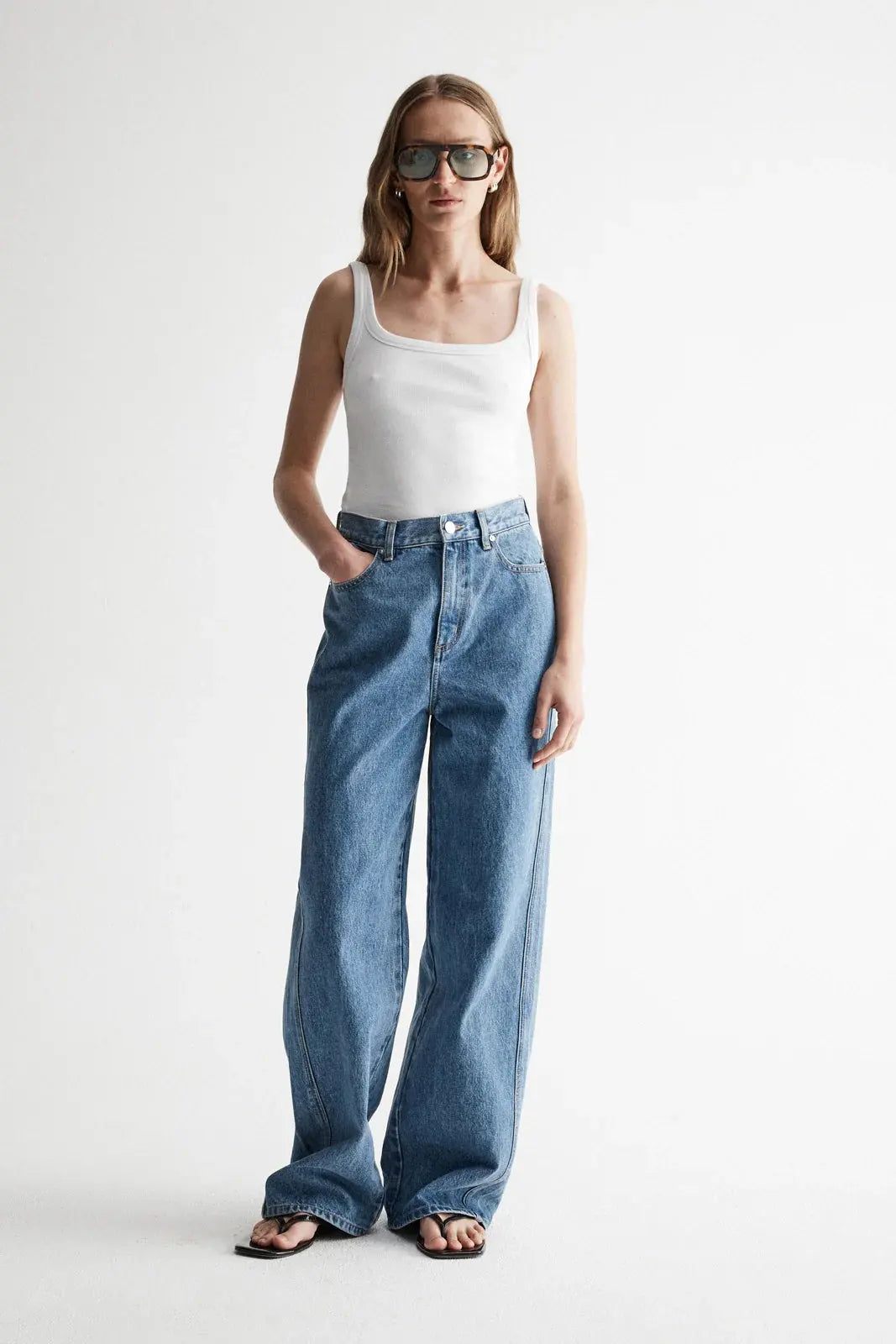 Apollo Jean in Trinity Blue Elka Collective