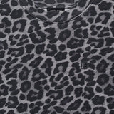 Miles Sweatshirt in Grey Leopard