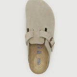 Boston SFB Taupe Suede Leather - Regular Fit Birkenstock