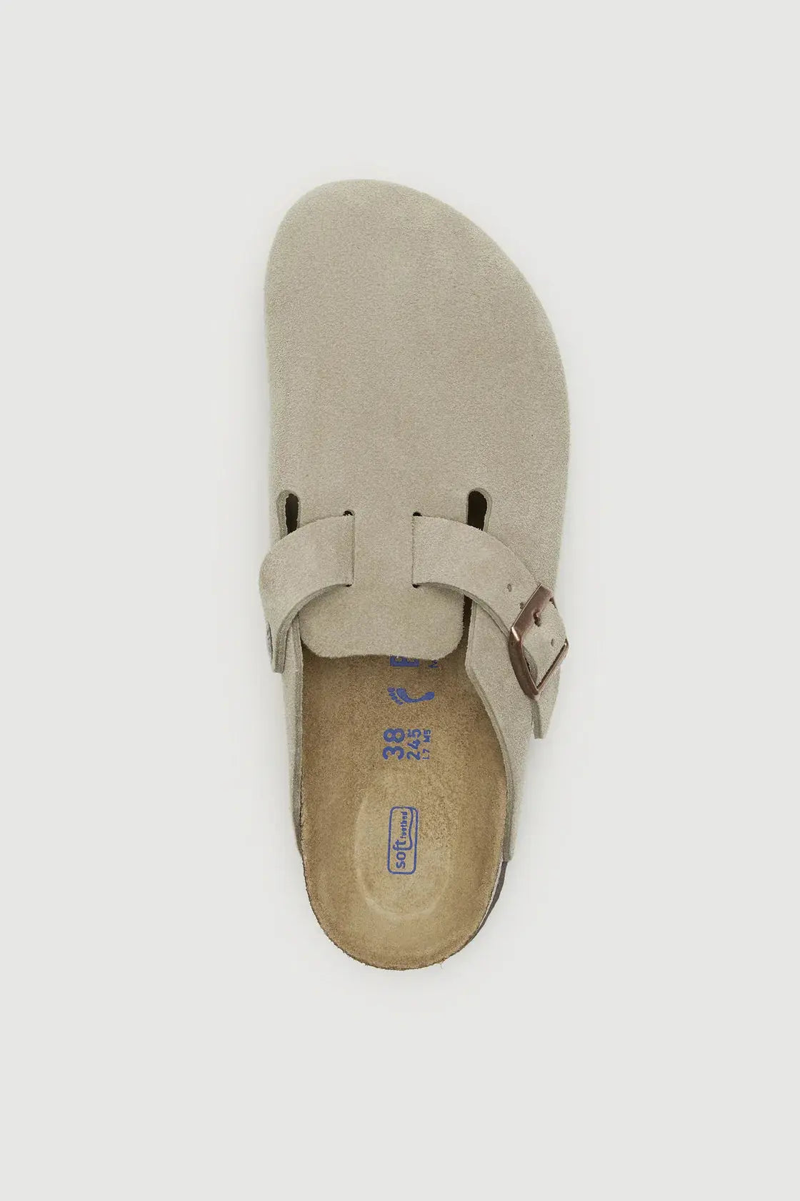 Boston SFB Taupe Suede Leather - Regular Fit Birkenstock