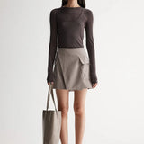 Linden Skirt in Granite Elka Collective