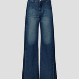 Denim wide leg dark indigo clothlifestyle boutique