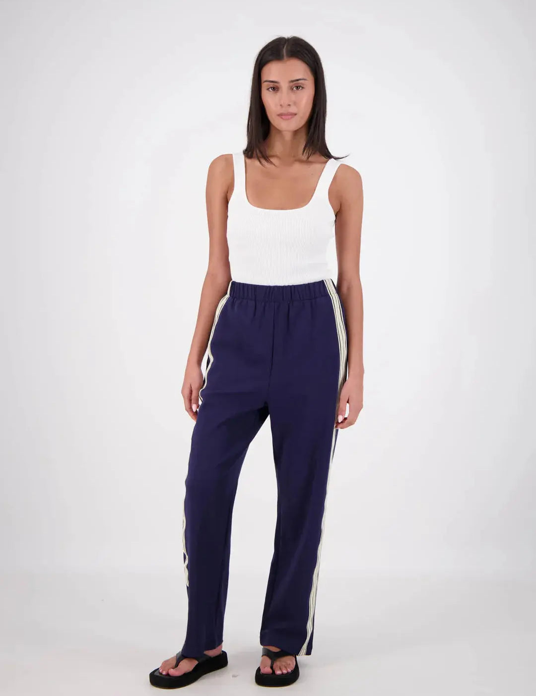 Panarea Trackpant in Navy Jasmine Alexa