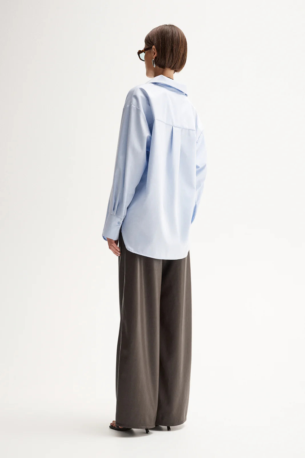 Carter Shirt in Blue Elka Collective Cloth Lifestyle Boutique