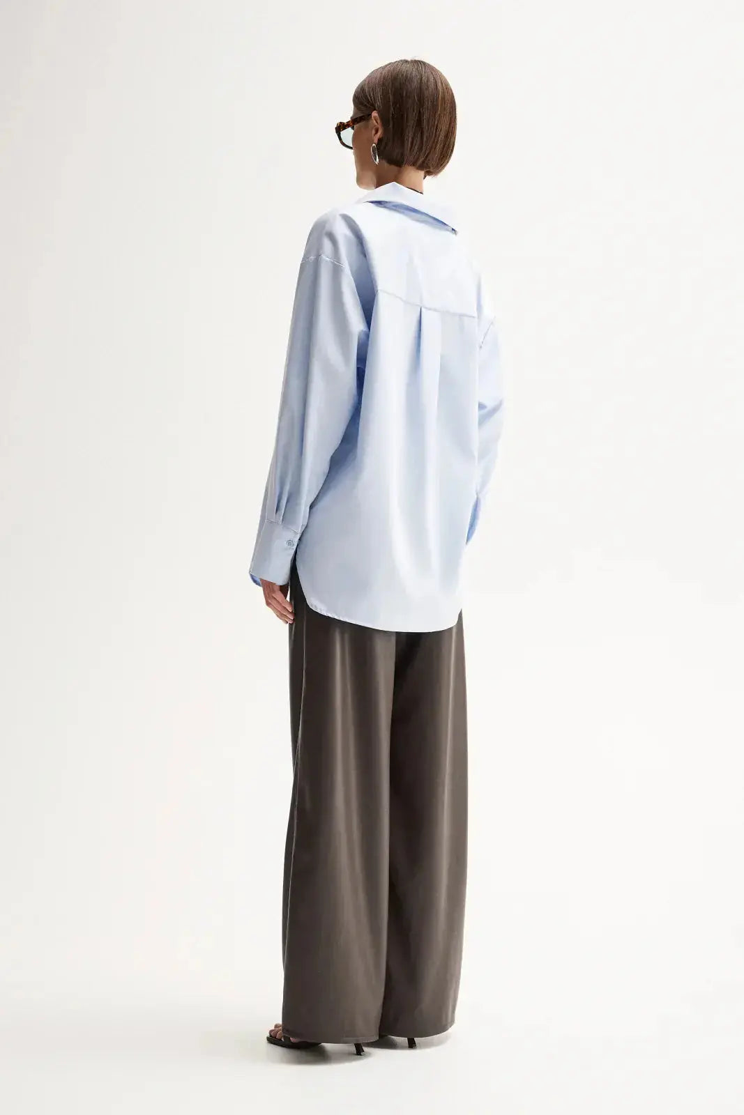Carter Shirt in Blue Elka Collective Cloth Lifestyle Boutique