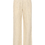 Mackenzie Trouser in Cream Pinstripe Posse