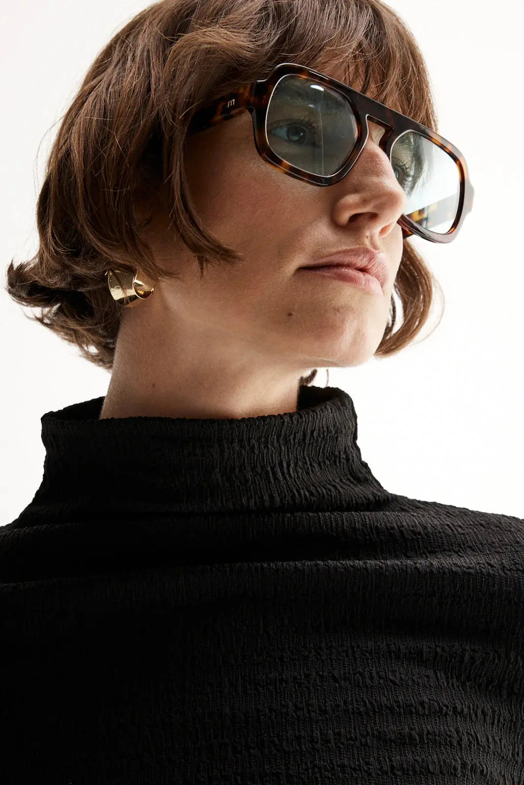 Ayana Top in Black Elka Collective