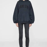 Harvey Sweatshirt in Dark Washed Black Anine Bing