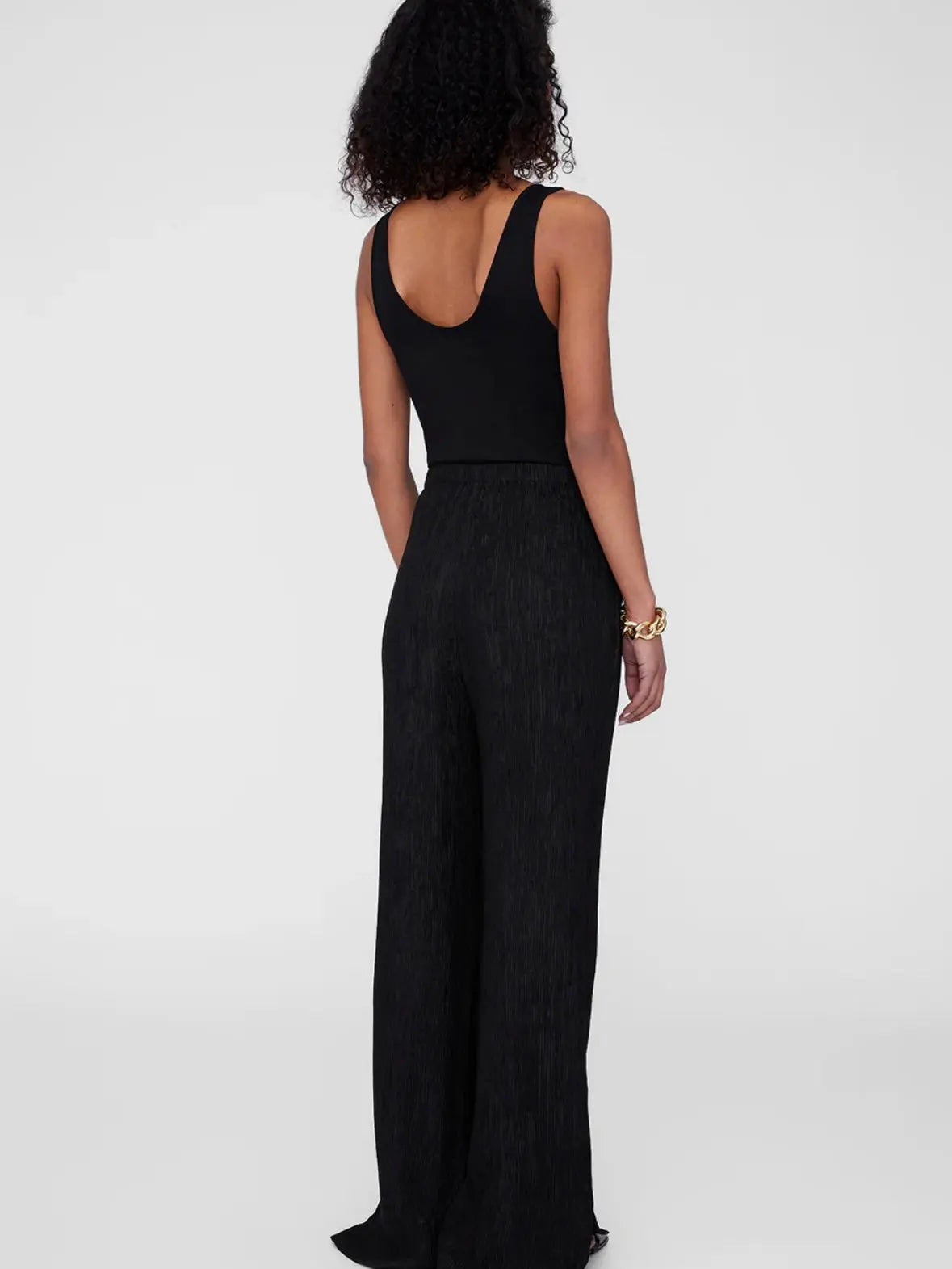 Aden Pant in Black Anine Bing
