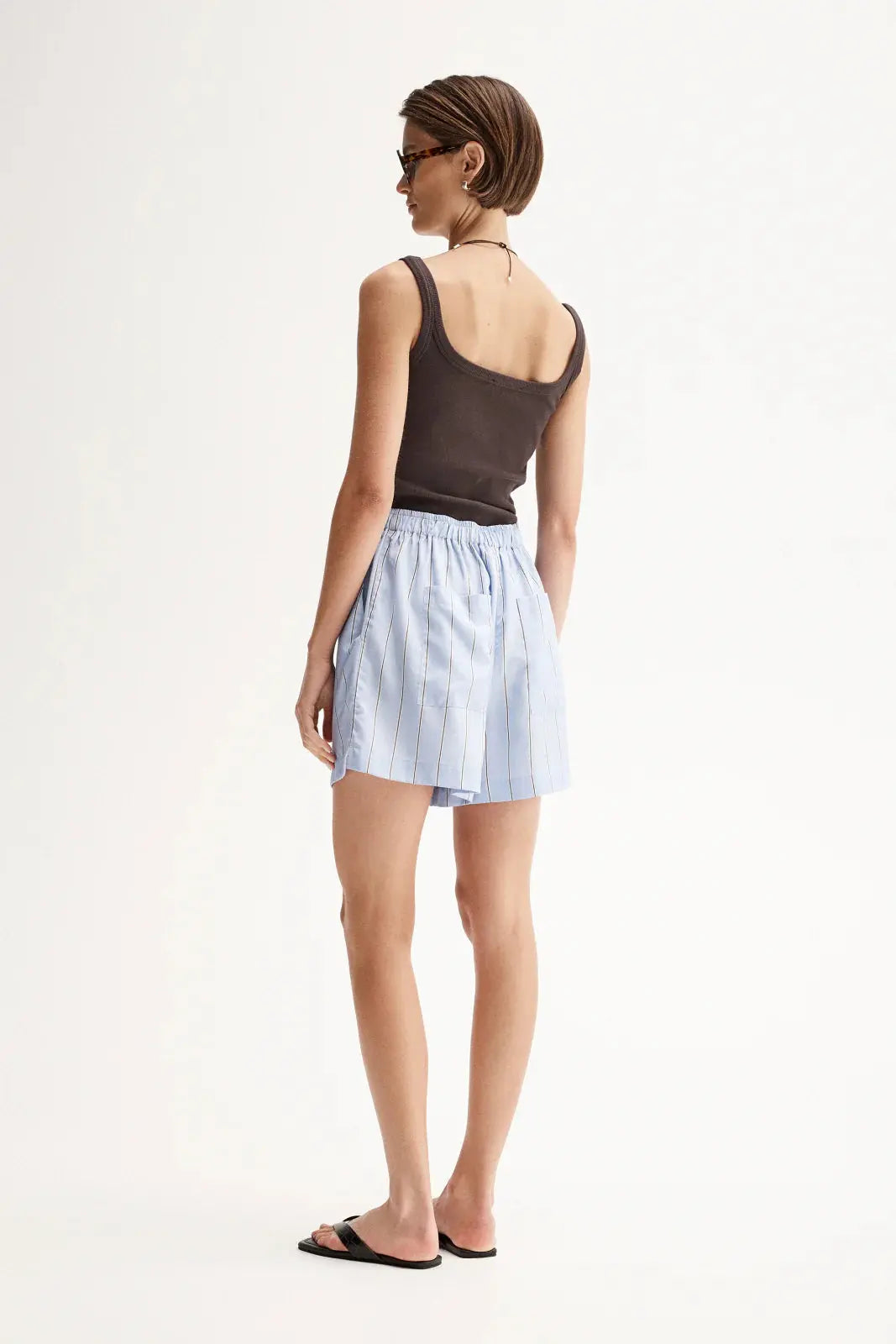 Henry Short in Blue Stripe Elka Collective