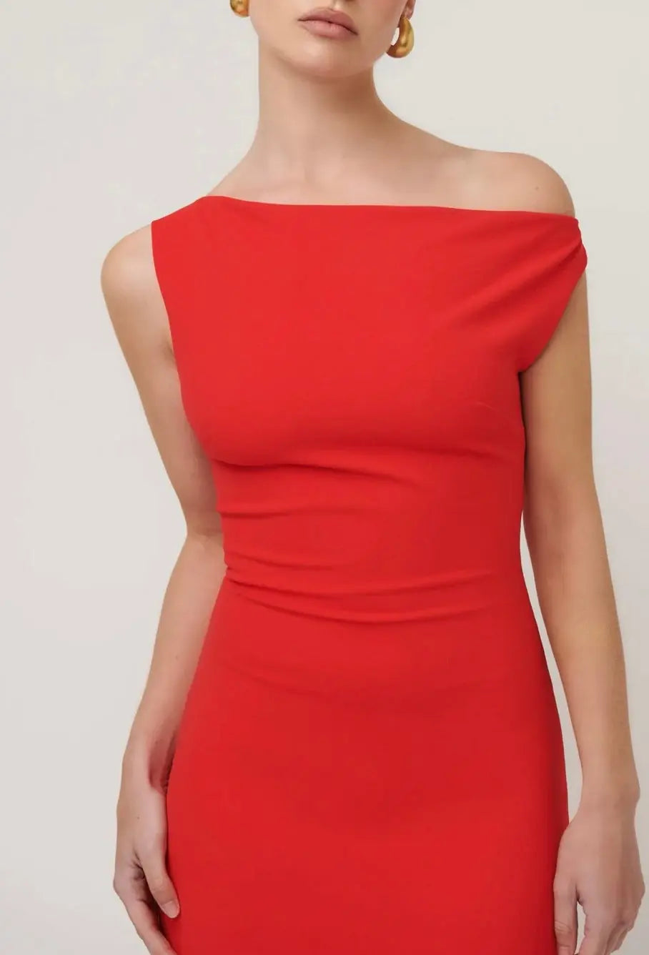 Inaya Gown in Cherry Red Effie Kats
