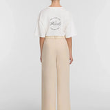 Club Woods Tee in White Viktoria + Woods