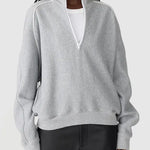 Raglan Fleece Pullover Bassike