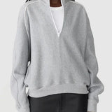 Raglan Fleece Pullover Bassike