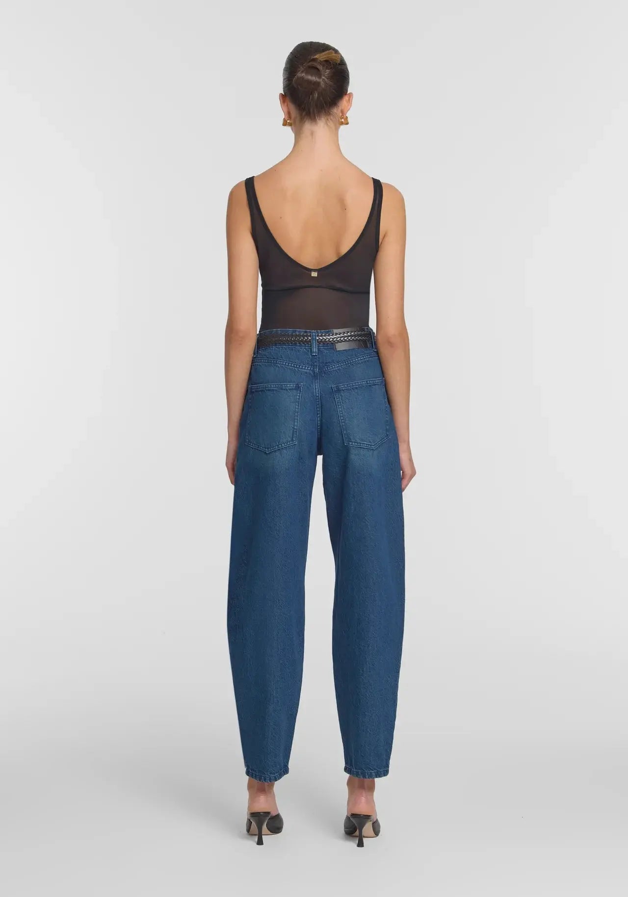 Gallagher Jean in Dark Wash Viktoria + Woods