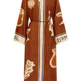 Soleil D’amour Silk Shirtdress