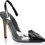 Romy Pump in Black Lana Wilkinson