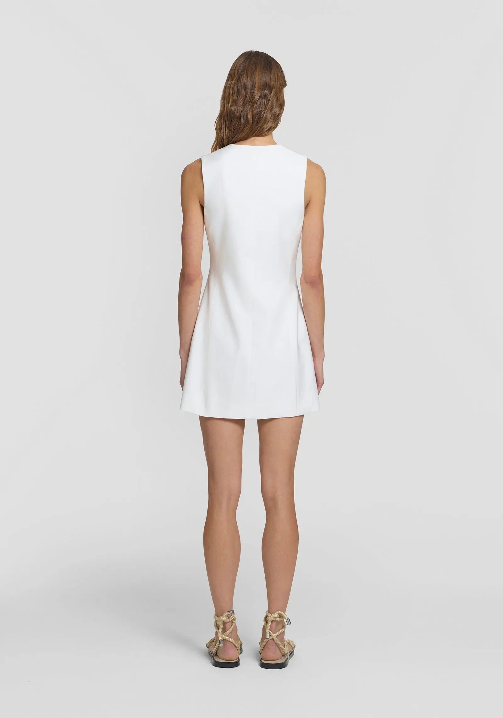 Cascade Dress in Ivory Viktoria + Woods