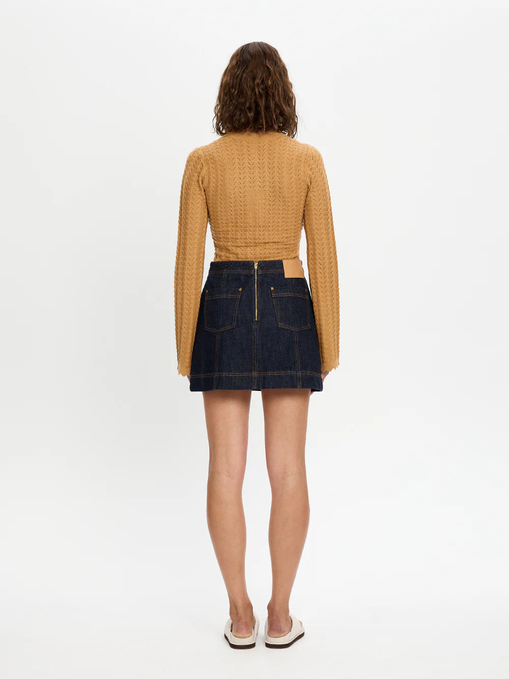 Immy Denim Mini Skirt Kivari