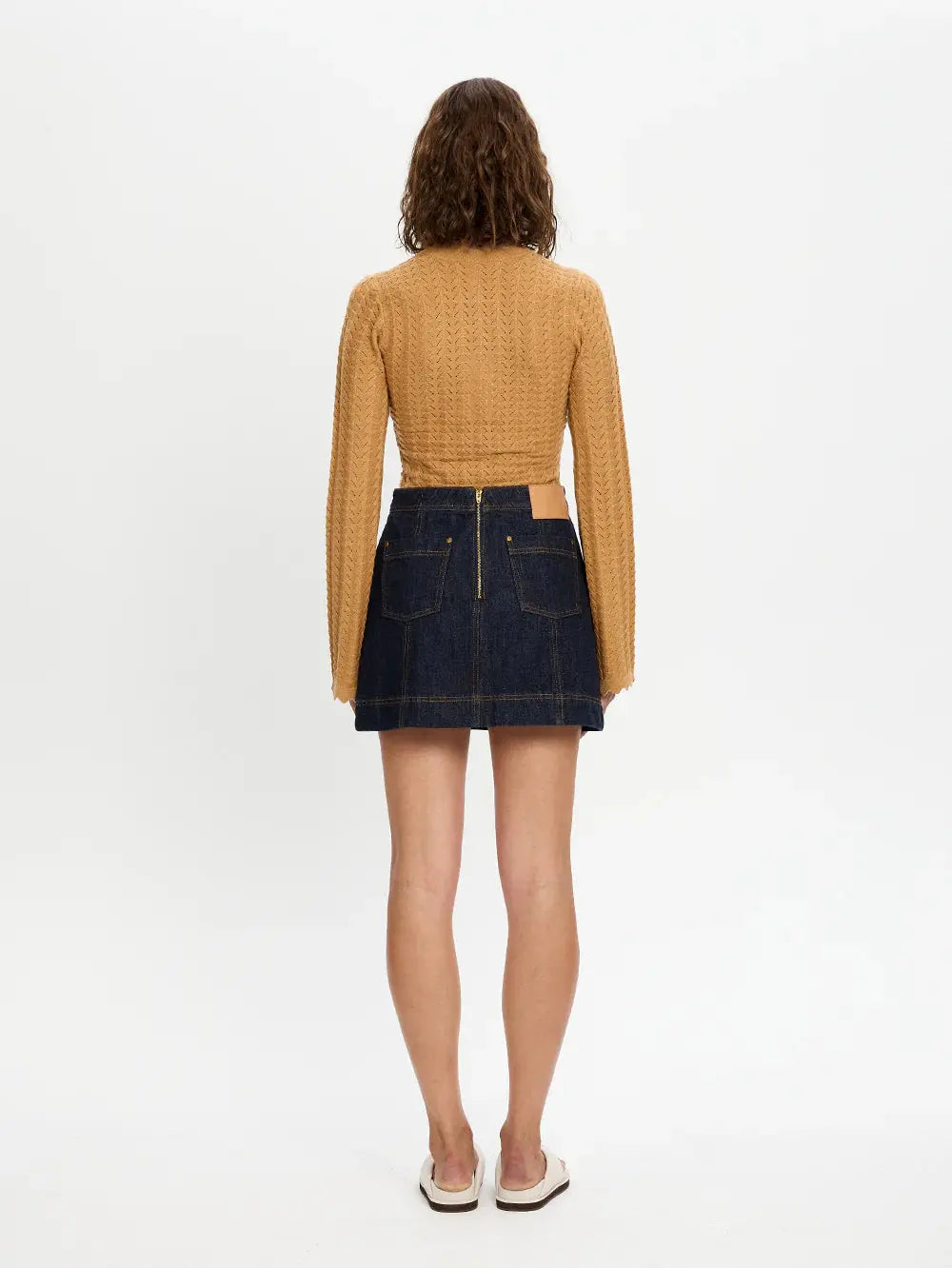 Immy Denim Mini Skirt Kivari