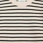 Mona Dress in Black Stripe French Terry Anine Bing
