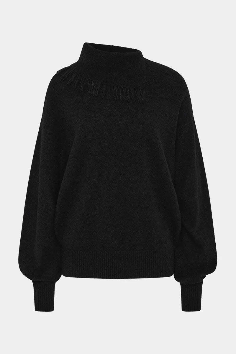 Romana Sweater in Black Sir.