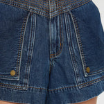 Celene Denim Short in Indigo Kivari
