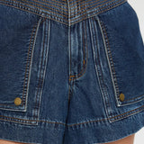 Celene Denim Short in Indigo Kivari