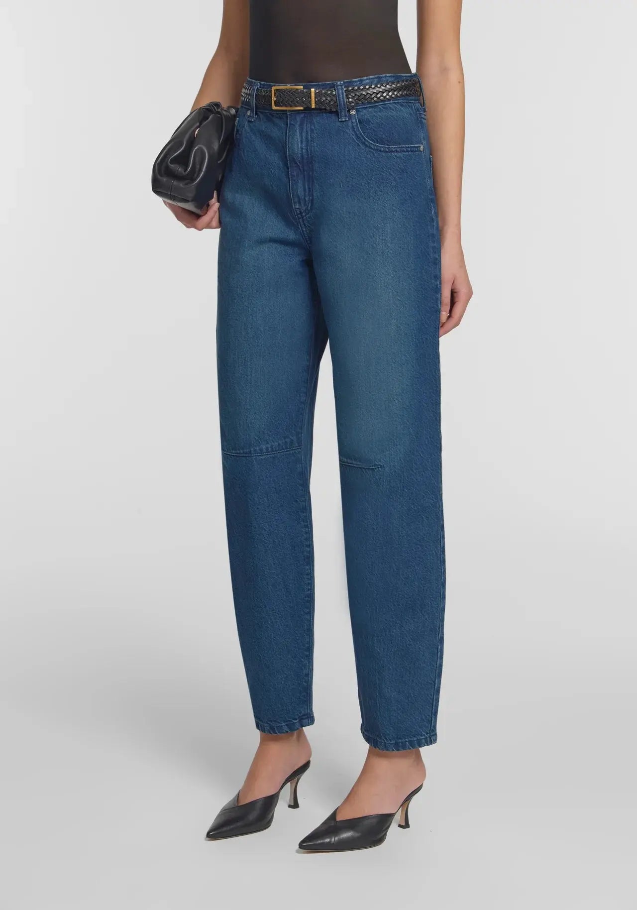 Gallagher Jean in Dark Wash Viktoria + Woods